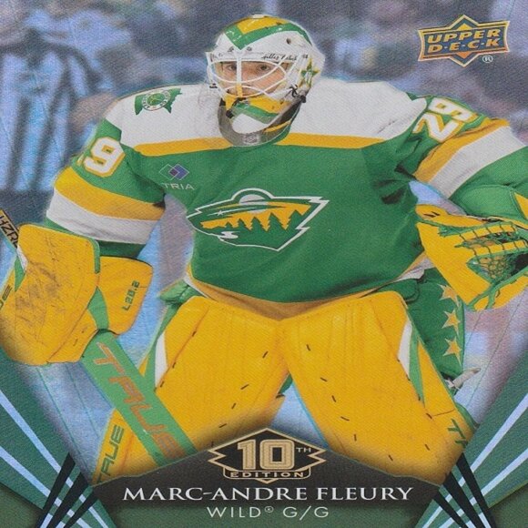 Marc-Andre Fleury 2024/2025 Tim Hortons Collector's Series 10th Anniversary Card - Picture 1 of 2
